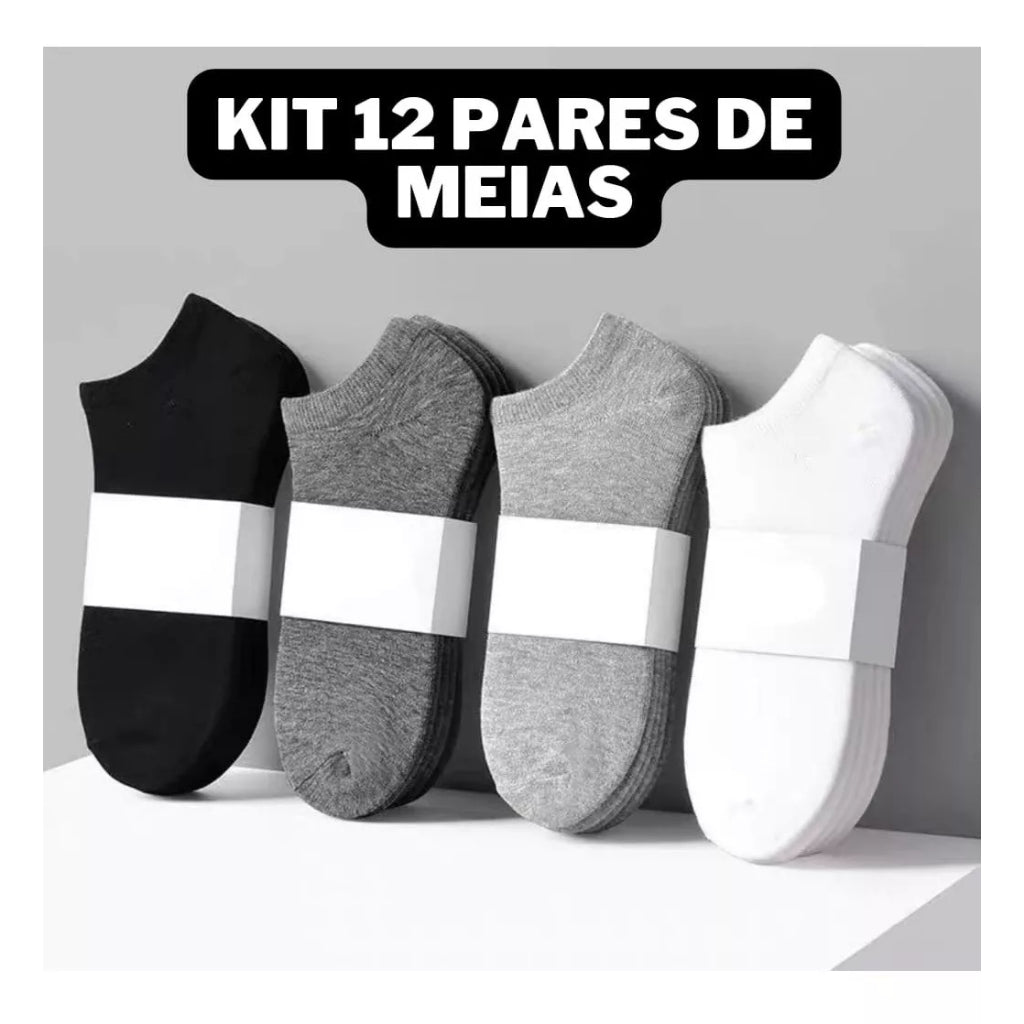 Kit 12 Socks